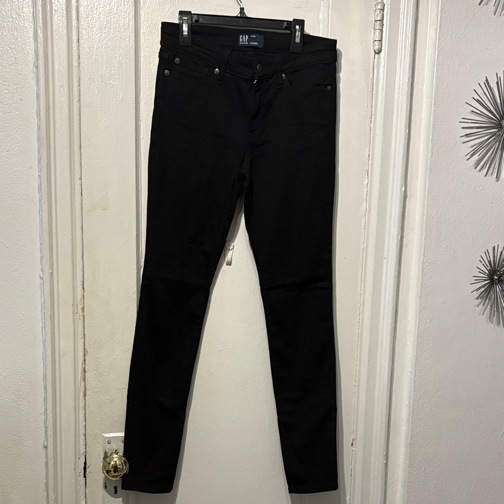 GAP Black Slim Straight Jeans